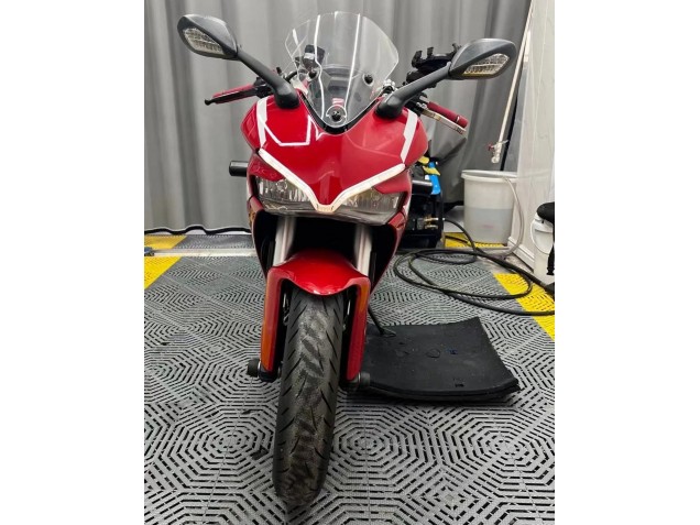 Lojas Carenagens Moto Ducati Supersport 939/939S 2017-2022 - Vermelho Branco Preto