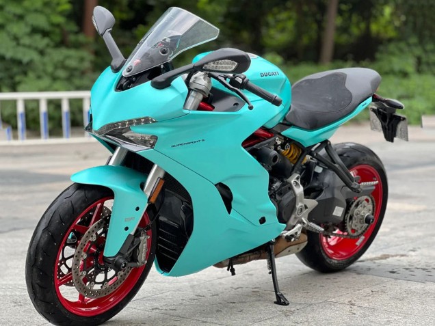 Lojas Carenagens Moto Ducati Supersport 939/939S 2017-2022 - Azul Claro