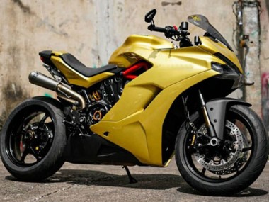 Lojas Carenagens Moto Ducati Supersport 939/939S 2017-2022 - Amarelo