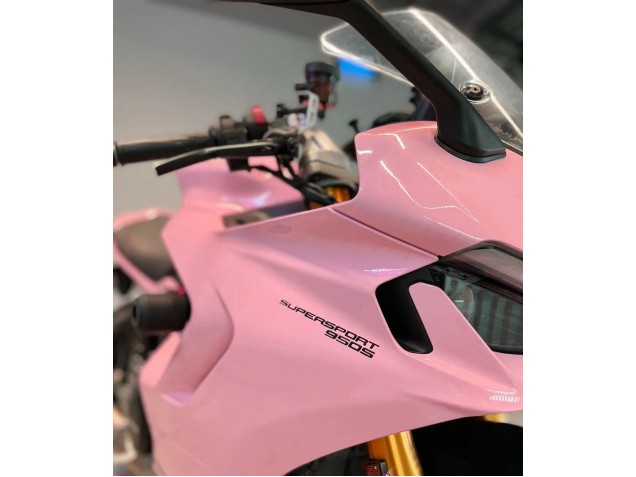 Lojas Carenagens Moto Ducati 2021-2024 Ducati Supersport 950/950S 2021-2024 - Rosa Preto