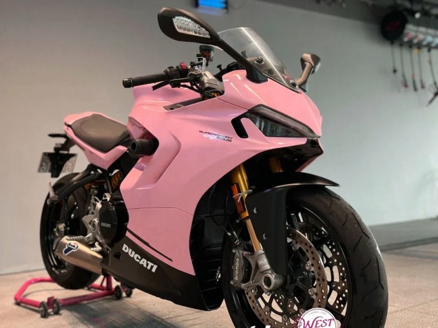Lojas Carenagens Moto Ducati 2021-2024 Ducati Supersport 950/950S 2021-2024 - Rosa Preto