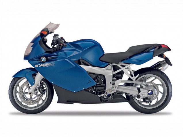 Lojas Carenagens Moto BMW K1200S 2005-2010 - Azul Escuro Preto