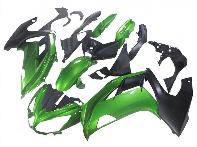 Lojas Carenagens Moto BMW K1200S 2005-2010 - Verde Preto Fosco