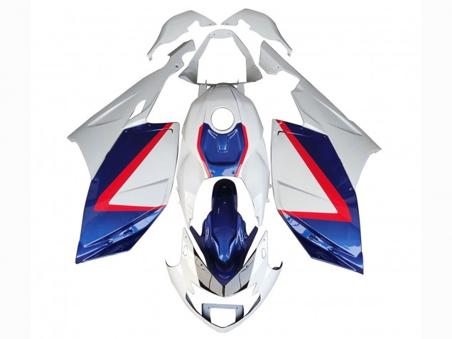 Lojas Carenagens Moto BMW K1200S 2005-2010 - Branco Vermelho Azul