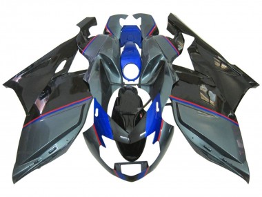 Lojas Carenagens Moto BMW K1200S 2005-2010 - Preto Brilhante Cinzento Azul Vermelho