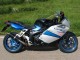 Lojas Carenagem Moto BMW K1200S 2005-2010 - Prata Azul Preto