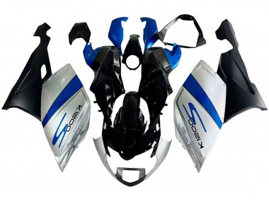 Lojas Carenagem Moto BMW K1200S 2005-2010 - Prata Azul Preto