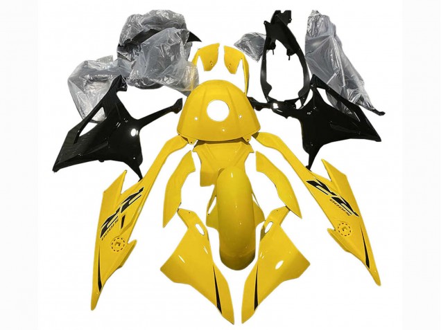 Lojas Carenagens Moto BMW S1000RR 2023-2024 - Amarelo Preto Brilhante