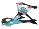 Lojas Carenagens Moto BMW S1000RR 2023-2024 - Azul Claro Preto Fosco Petronas