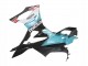 Lojas Carenagens Moto BMW S1000RR 2023-2024 - Azul Claro Preto Fosco Petronas