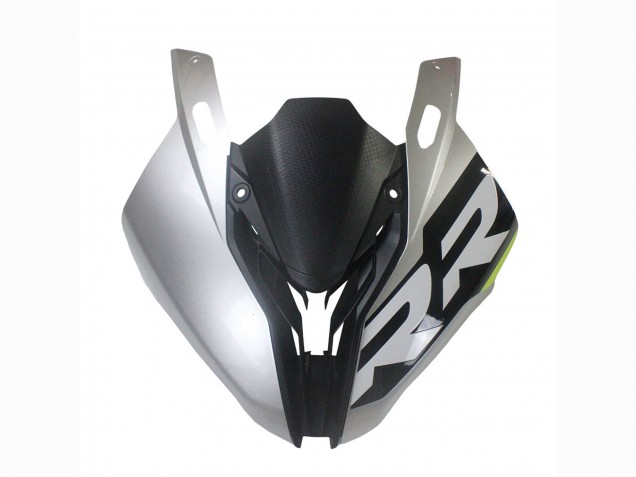 Lojas Carenagens Moto BMW S1000RR 2023-2024 - Prata Preto Fosco Verde Limão