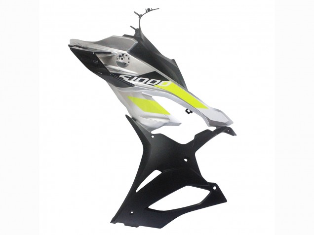 Lojas Carenagens Moto BMW S1000RR 2023-2024 - Prata Preto Fosco Verde Limão