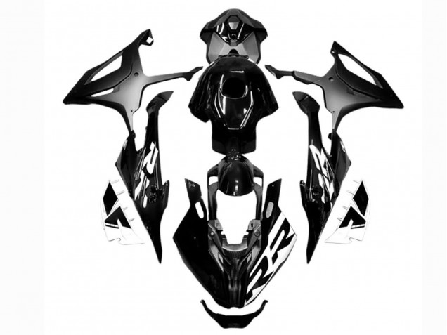 Lojas Carenagens Moto BMW S1000RR 2023-2024 - Preto Brilhante Preto Fosco Branco