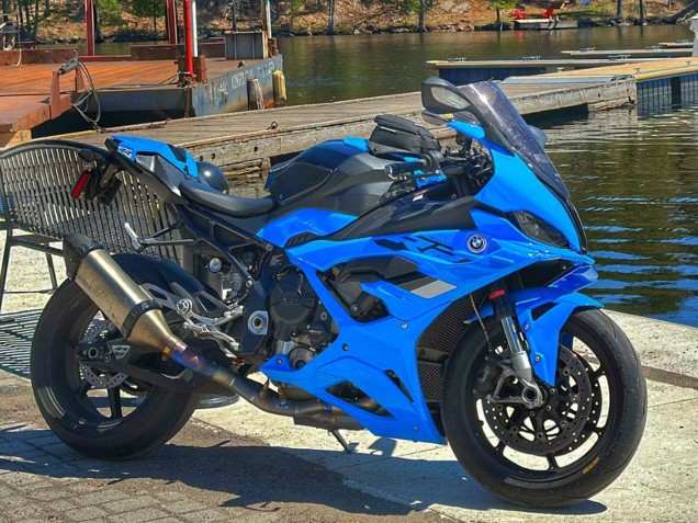 Lojas Carenagem Moto BMW S1000RR 2023-2024 - Azul Brilhante