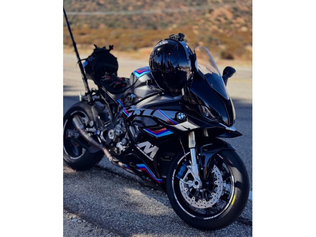 Lojas Carenagens Moto BMW S1000RR 2023-2024 - Preto Azul Vermelho