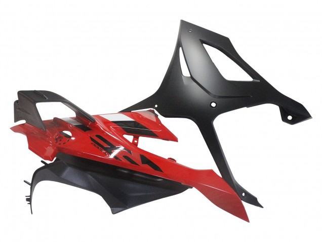 Lojas Carenagens Moto BMW S1000RR 2023-2024 - Vermelho Preto Fosco