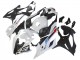 Lojas Carenagem Moto BMW S1000RR 2023-2024 - Branco Azul Vermelho Preto Fosco