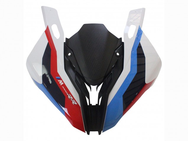 Lojas Carenagens Moto BMW S1000RR 2023-2024 - Branco Azul Vermelho Preto Fosco