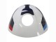 Lojas Carenagens Moto BMW S1000RR 2023-2024 - Branco Azul Vermelho Preto Fosco