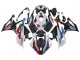 Lojas Carenagens Moto BMW S1000RR 2023-2024 - Branco Azul Vermelho Preto Fosco