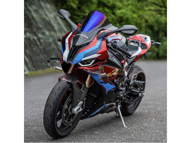 Lojas Carenagens Moto BMW S1000RR 2019-2022 - Preto Vermelho Azul