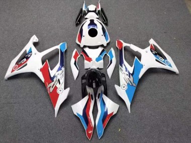 Lojas Carenagens Moto BMW S1000RR 2019-2022 - Branco Vermelho Azul