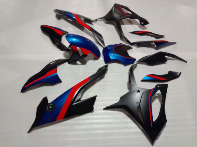 Lojas Carenagens Moto BMW S1000RR 2019-2022 - Preto Azul Vermelho