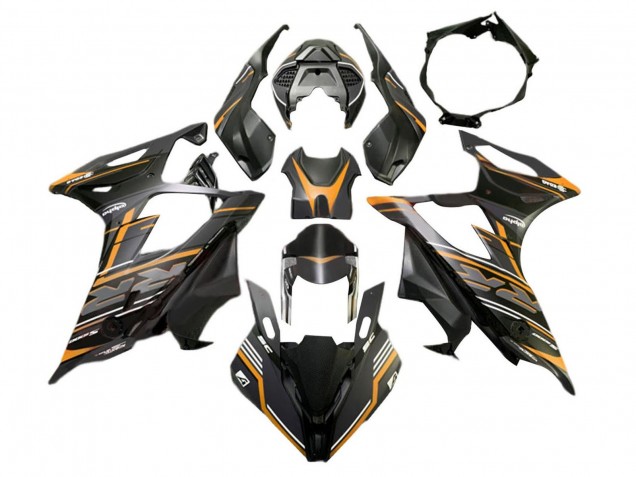 Lojas Carenagens Moto BMW S1000RR 2019-2022 - Laranja Fosco Preto