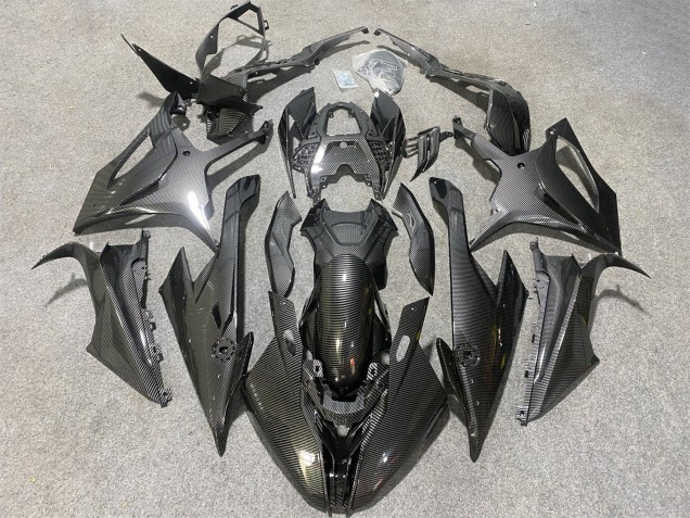Lojas Carenagens Moto BMW S1000RR 2019-2022 - Preto Fibra de Carbono
