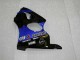 Lojas Carenagens Moto Kawasaki ZX6R 2000-2002 - Azul Preto Brilhante Elf Bridgestone