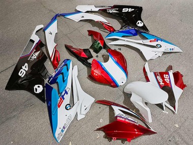 Lojas Carenagens Moto BMW S1000RR 2019-2022 - Vermelho Branco Azul 46