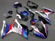 Lojas Carenagens Moto BMW S1000RR 2019-2022 - Branco Azul Vermelho Smiths