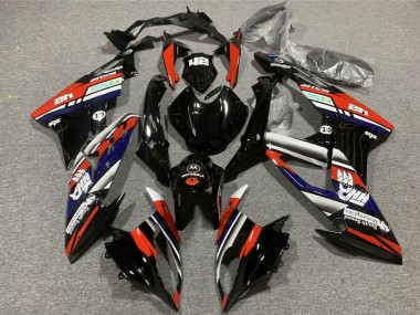 Lojas Carenagens Moto BMW S1000RR 2017-2018 - Vermelho Azul Preto Brilhante