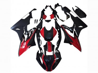 Lojas Carenagens Moto BMW S1000RR 2017-2018 - Vermelho Preto Fosco