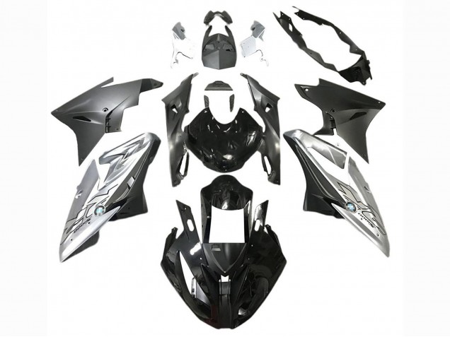 Lojas Carenagem Moto BMW S1000RR 2017-2018 - Prata Preto