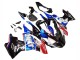 Lojas Kits Carenagens Moto BMW S1000RR 2017-2018 - Branco Azul Vermelho Preto Brilhante