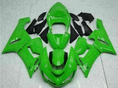 Lojas Carenagem Moto Kawasaki ZX6R 2005-2006 - Verde
