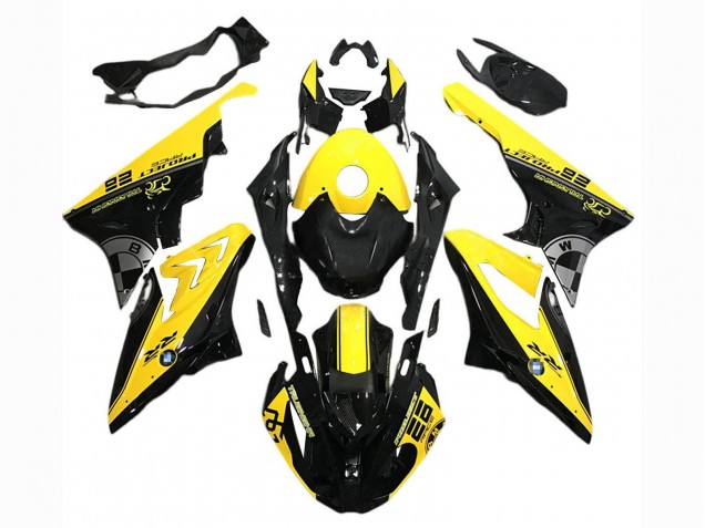 Lojas Carenagens Moto BMW S1000RR 2017-2018 - Amarelo Preto