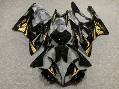 Lojas Carenagens Moto BMW S1000RR 2015-2016 - Preto Brilhante Ouro