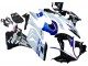 Lojas Kits Carenagem Moto BMW S1000RR 2015-2016 - Branco Azul Preto Brilhante