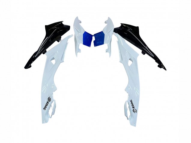 Lojas Kits Carenagem Moto BMW S1000RR 2015-2016 - Branco Azul Preto Brilhante