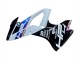 Lojas Kits Carenagem Moto BMW S1000RR 2015-2016 - Branco Azul Preto Brilhante