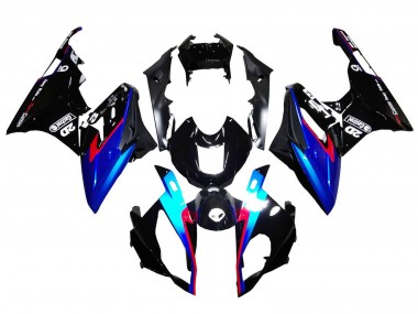 Lojas Carenagens Moto BMW S1000RR 2015-2016 - Vermelho Azul Preto Preto Brilhante