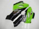 Lojas Carenagens Moto Kawasaki ZX6R 2005-2006 - Verde Preto Brilhante Elf