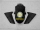 Lojas Carenagens Moto Kawasaki ZX6R 2005-2006 - Preto Brilhante Branco Ouro Lucky Strike