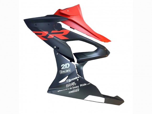 Lojas Carenagens Moto BMW S1000RR 2015-2016 - Preto Fosco Vermelho