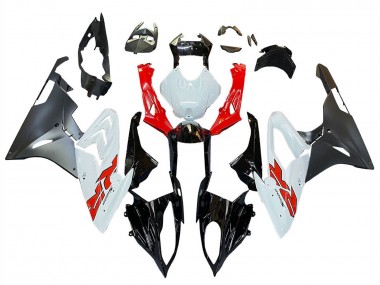 Lojas Carenagens Moto BMW S1000RR 2015-2016 - Vermelho Branco Preto Brilhante Preto Fosco