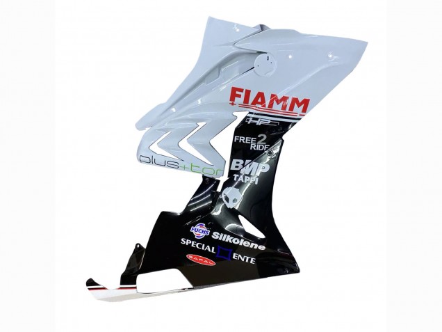 Lojas Carenagens Moto BMW S1000RR 2015-2016 - Branco Preto Brilhante Fiamm