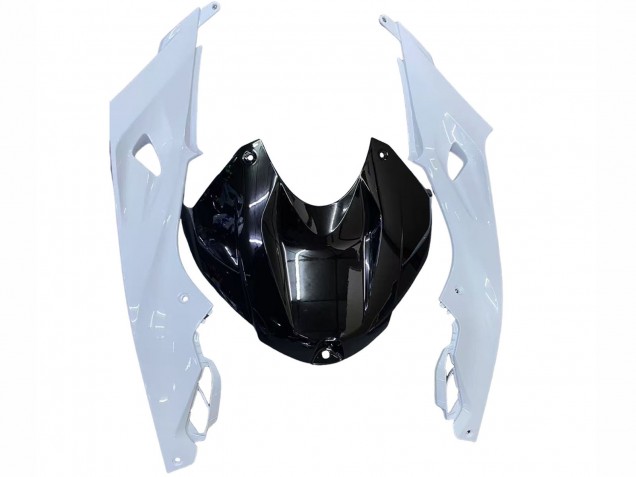 Lojas Carenagens Moto BMW S1000RR 2015-2016 - Branco Preto Brilhante Fiamm