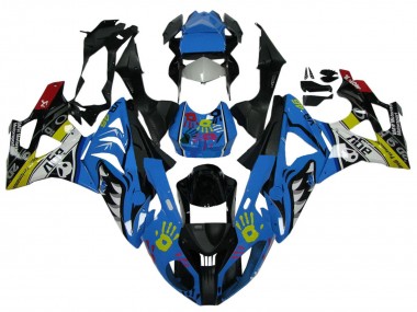 Lojas Carenagens Moto BMW S1000RR 2009-2014 - Branco Azul Preto Amarelo Tubarão